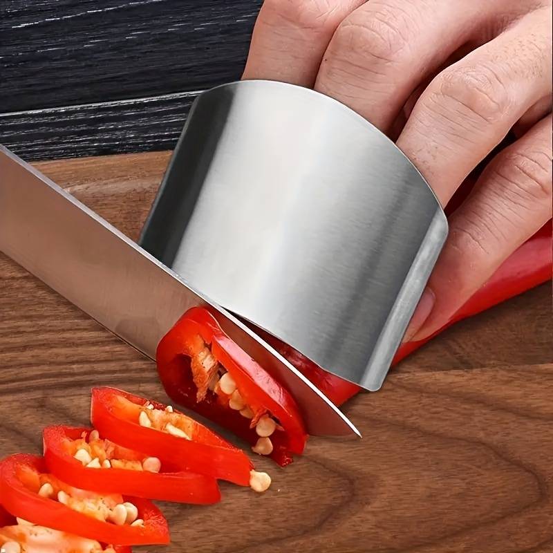 Finger shield vegetable cutter