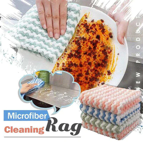 Multipurpose Microfiber Cleaning Rag BUY 1 GET 1 FREE (6+6) IN 1 PACK
